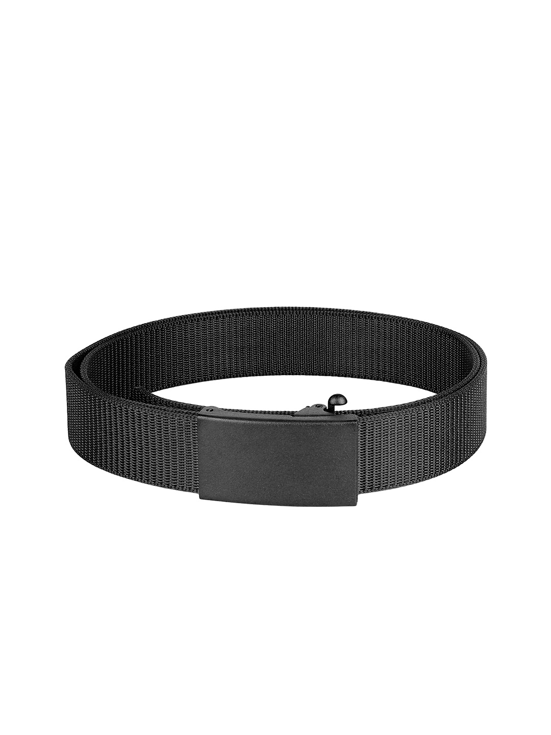 

Zacharias Men Textured Belt, Black