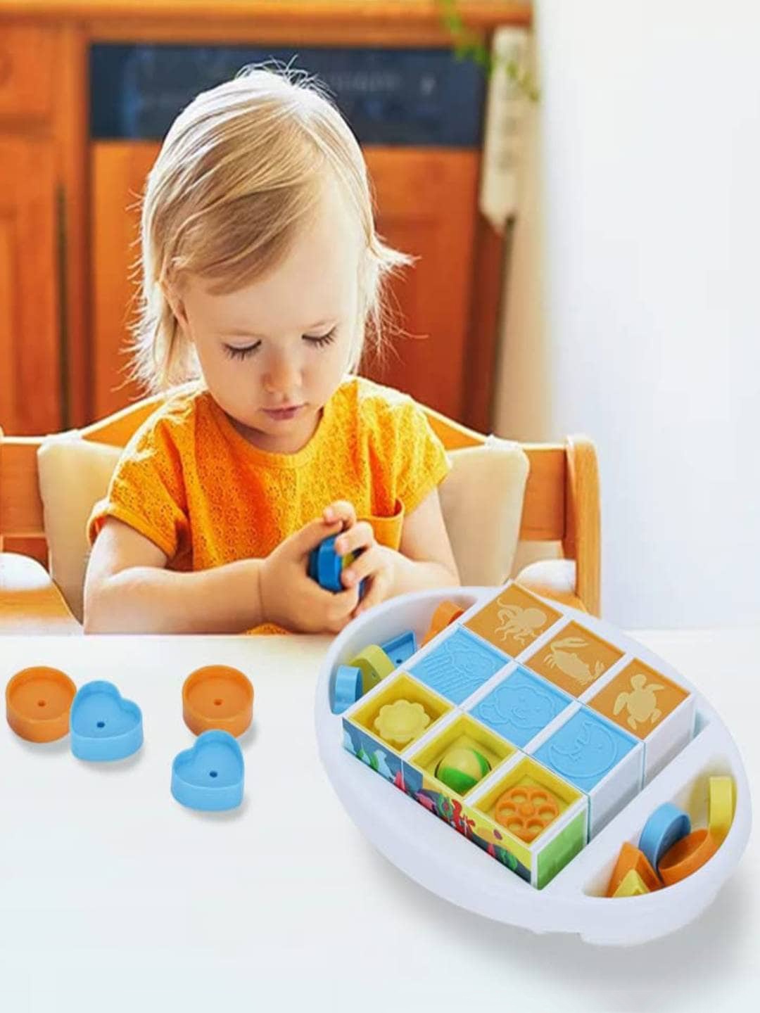 

Simba Kids Animal-Printed Jigsaw Puzzle, Blue