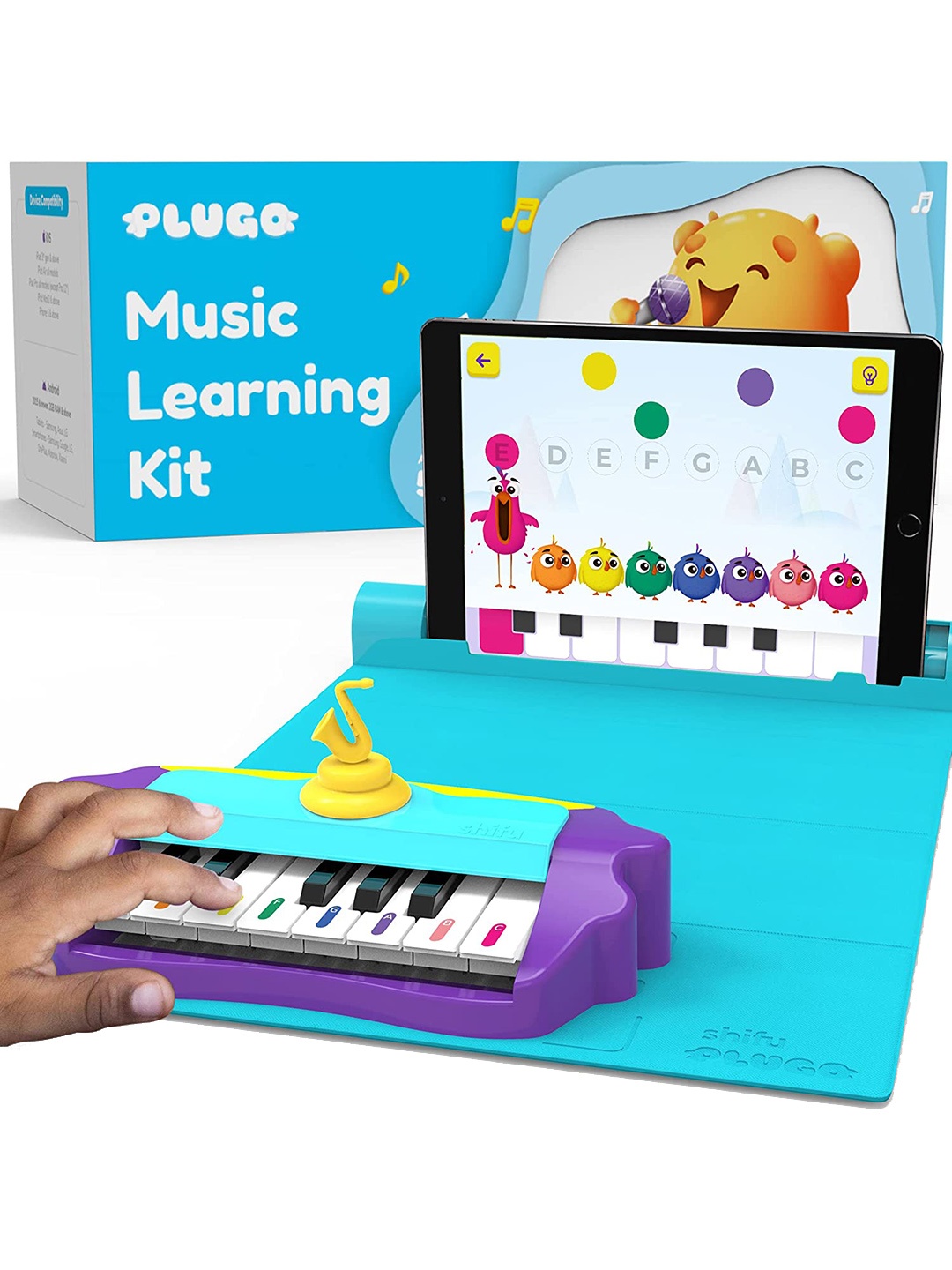 

Playshifu Kids Piano Learning KIt, Blue
