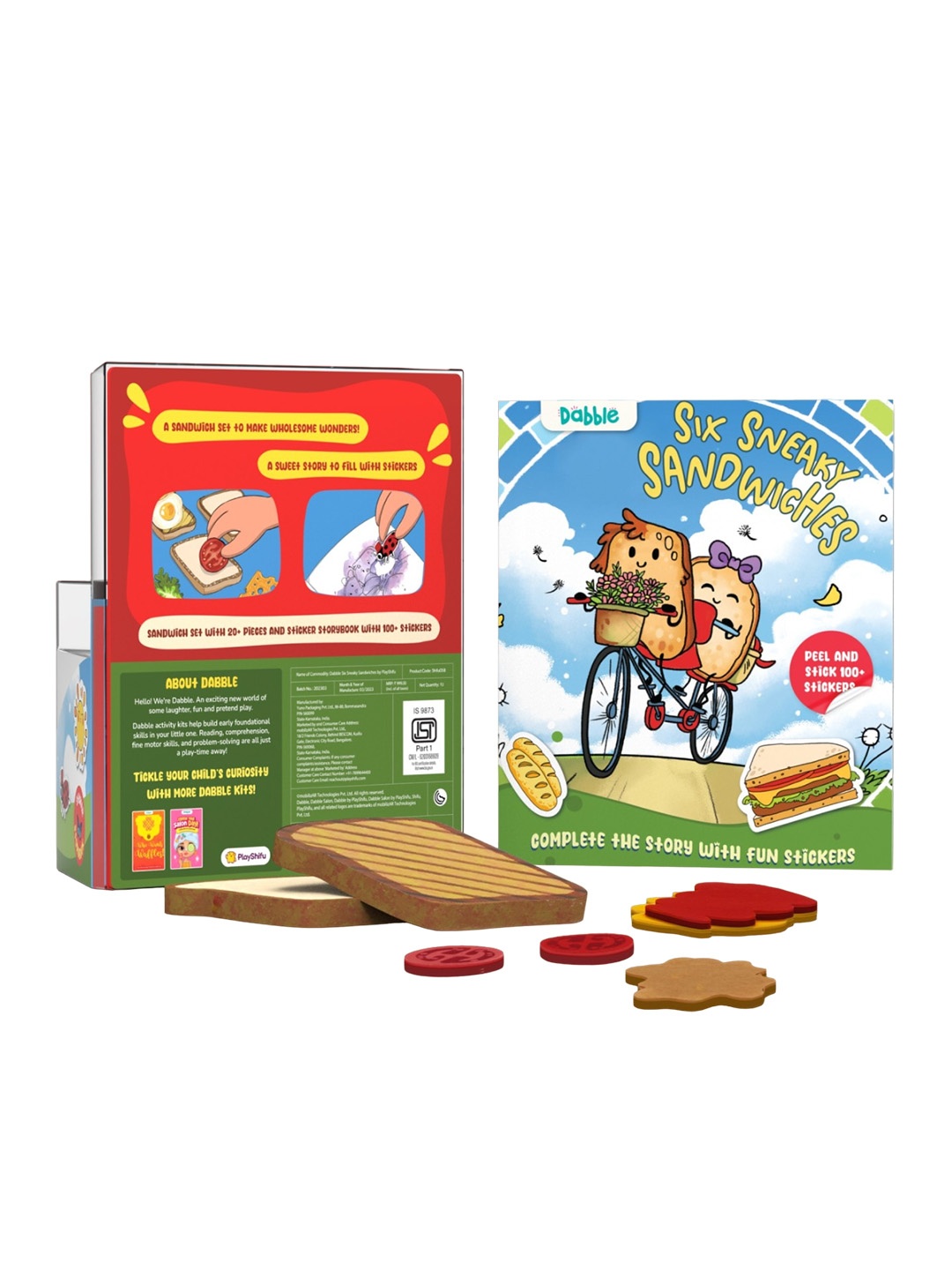 

LoveDabble Kids Puzzles Pretend Play Kit, Beige