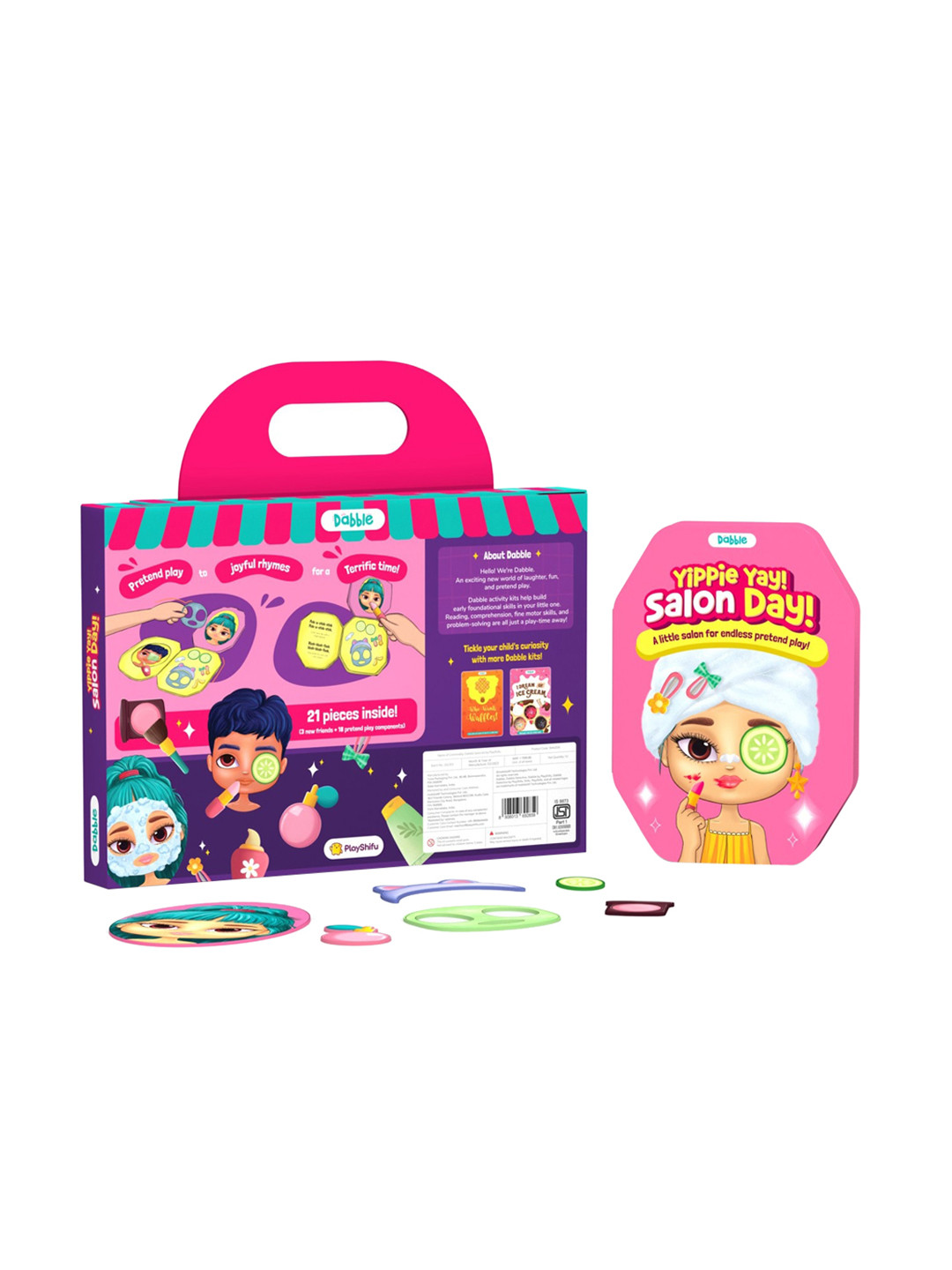 

LoveDabble Kids Puzzles Pretend Play Kit, Blue