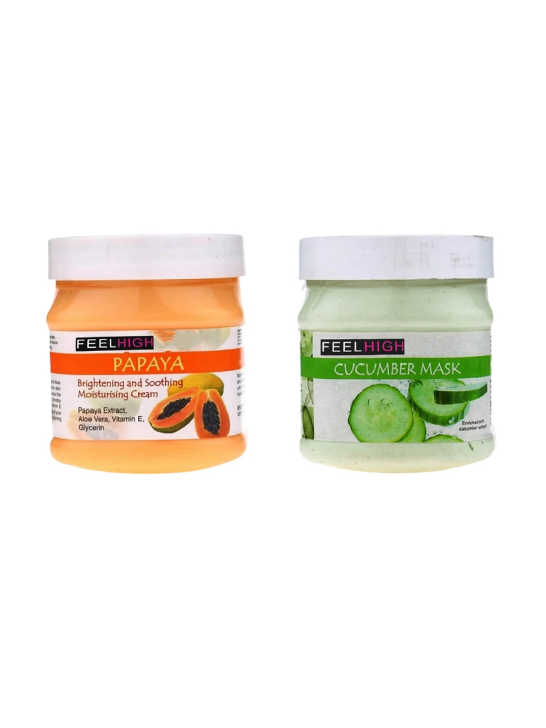 

FEELHIGH Papaya Cream & Cucumber Mask, Multi