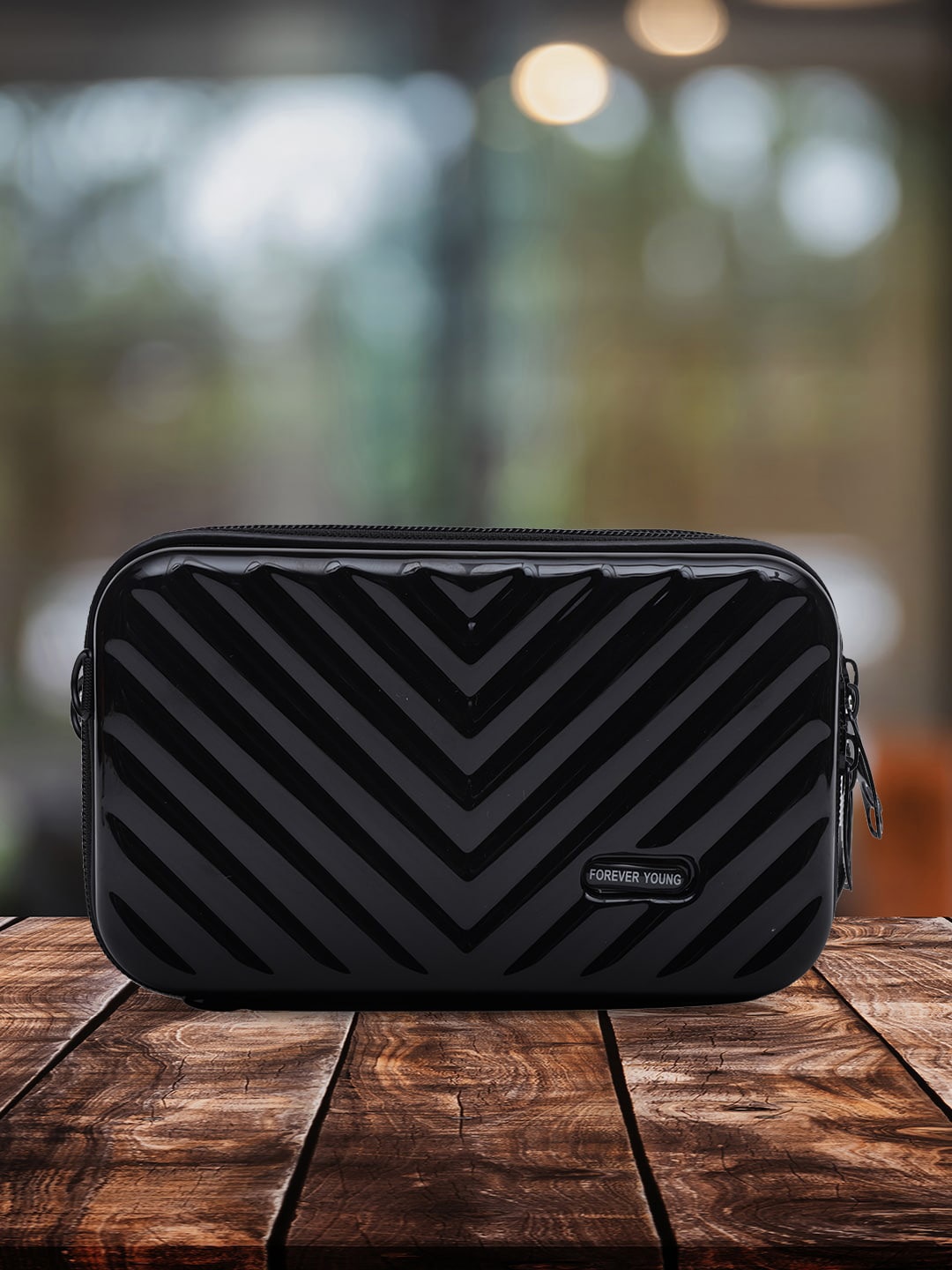 

MINI WESST Structured Sling Bag, Black