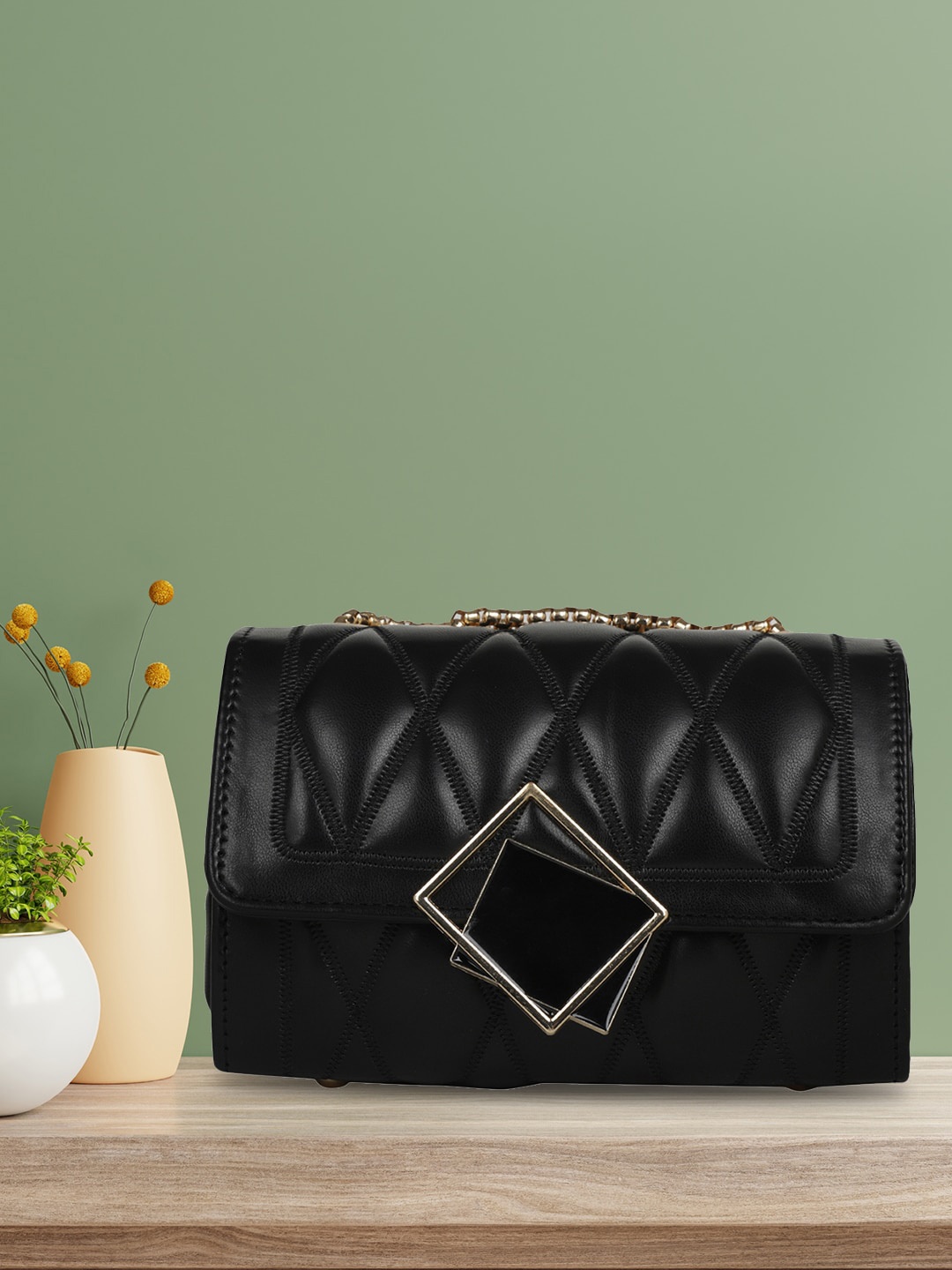 

MINI WESST Structured Sling Bag, Black