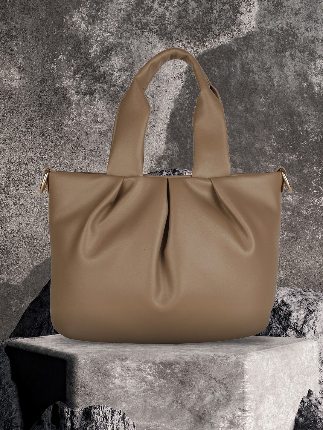 

MINI WESST Structured Handheld Bag, Brown