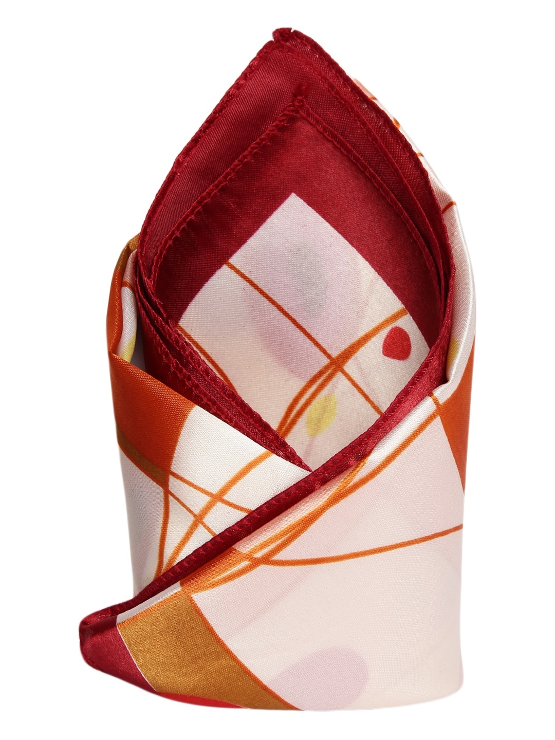 

Alvaro Castagnino Multicoloured Printed Pocket Square, Off white