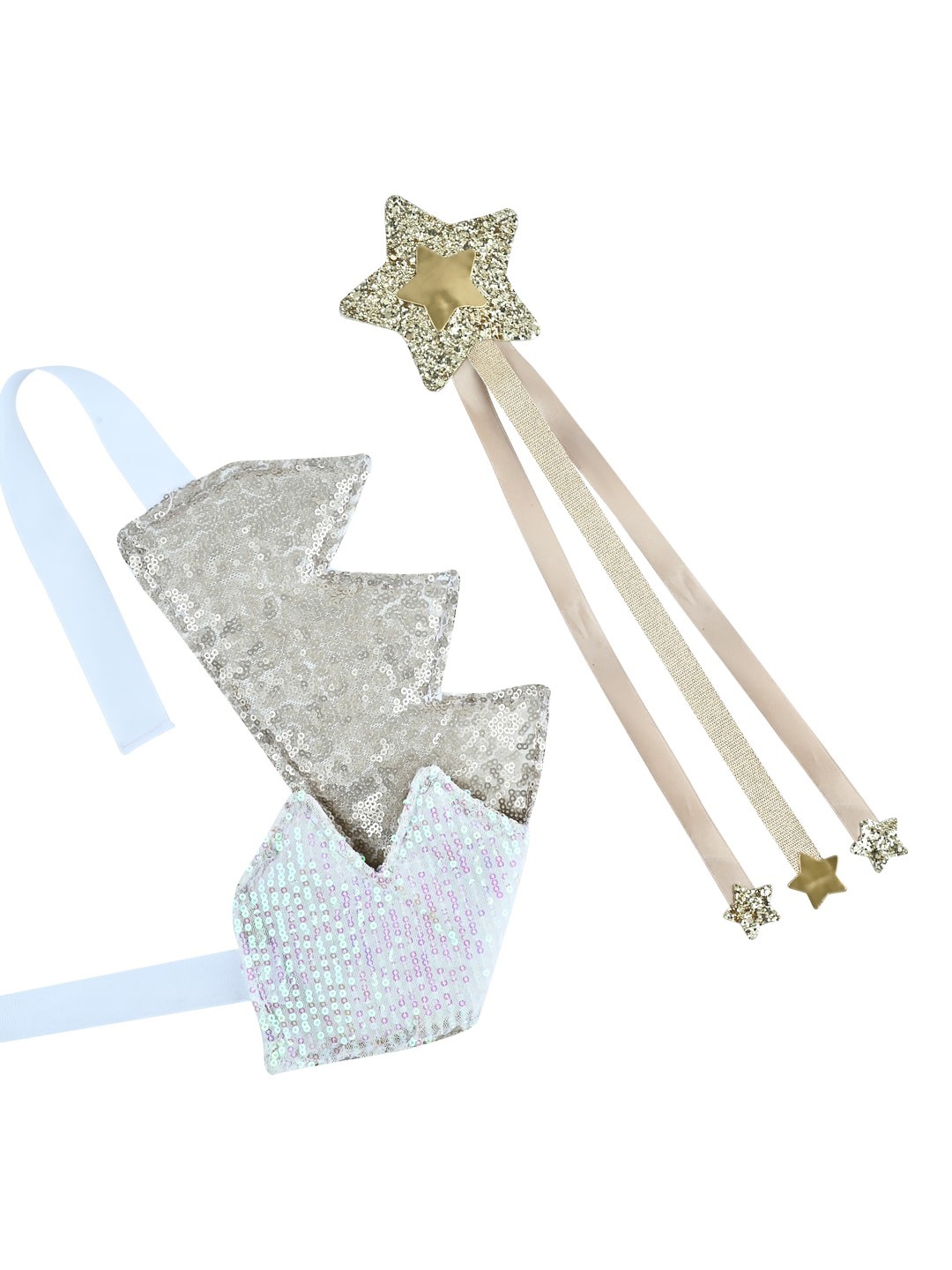 

Aye Candy Girls Crown Hairband, Gold