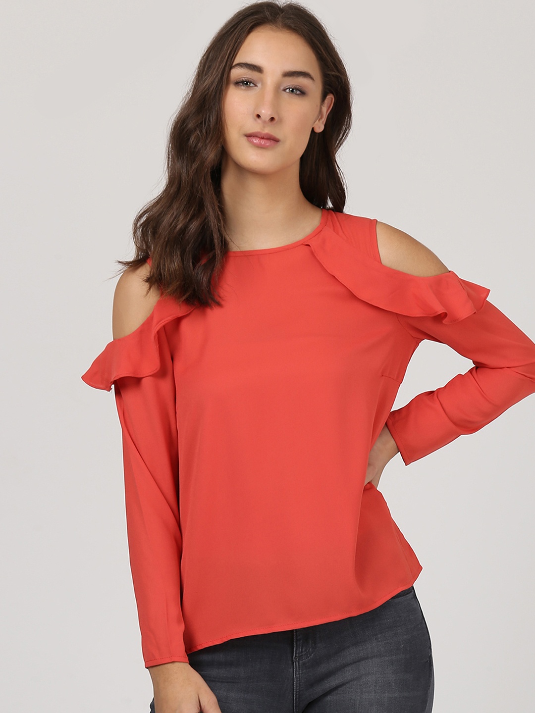 

Harpa Women Coral Solid Top