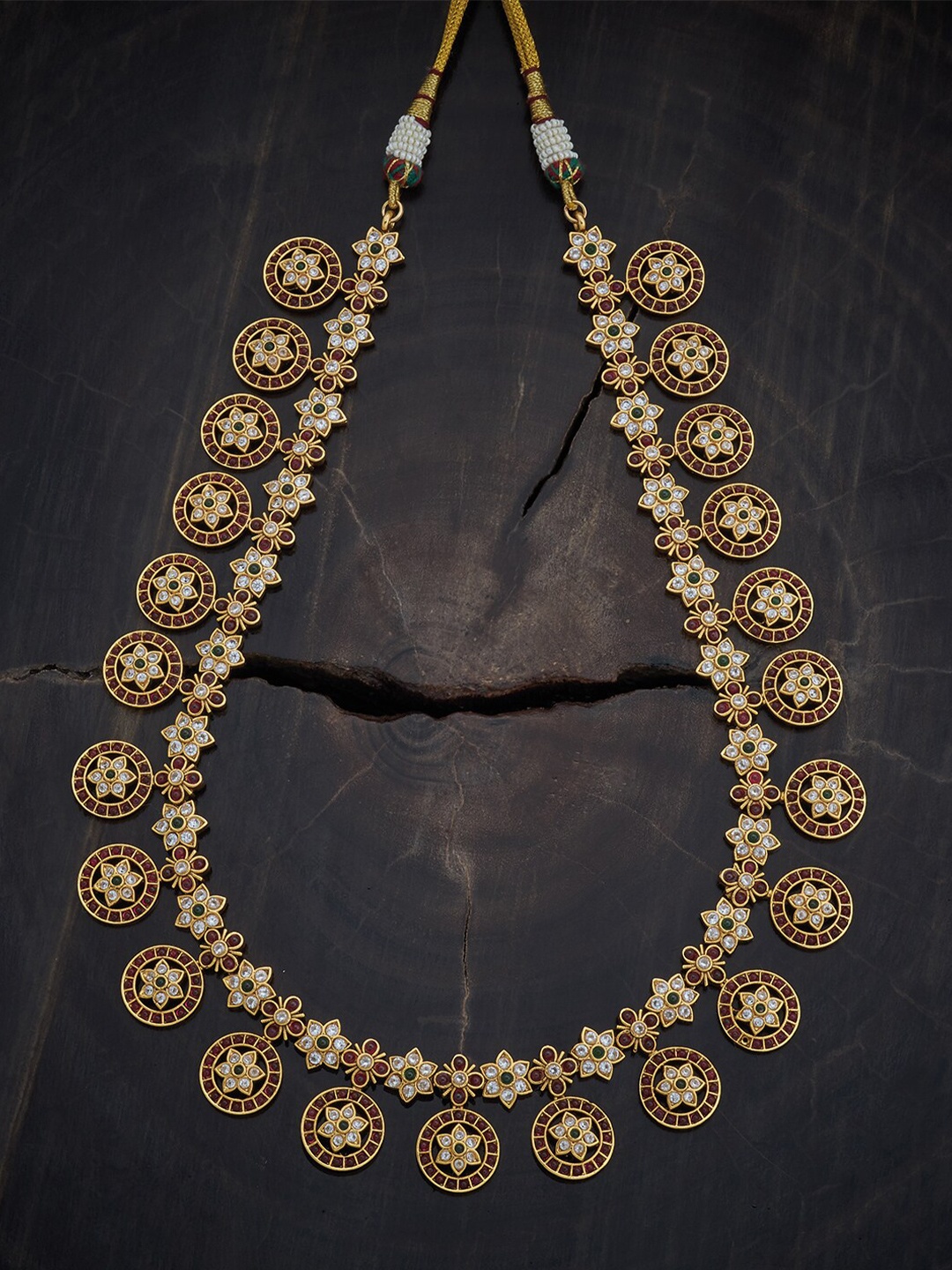 

Kushal's Fashion Jewellery Gold Plated Minimal Necklace