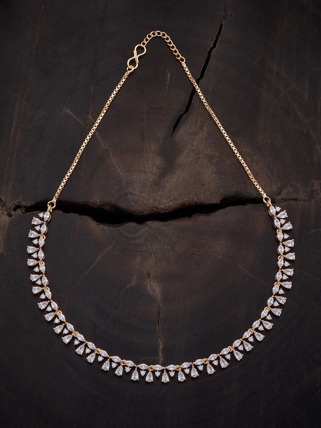 

Kushal's Fashion Jewellery Gold Plated Necklace