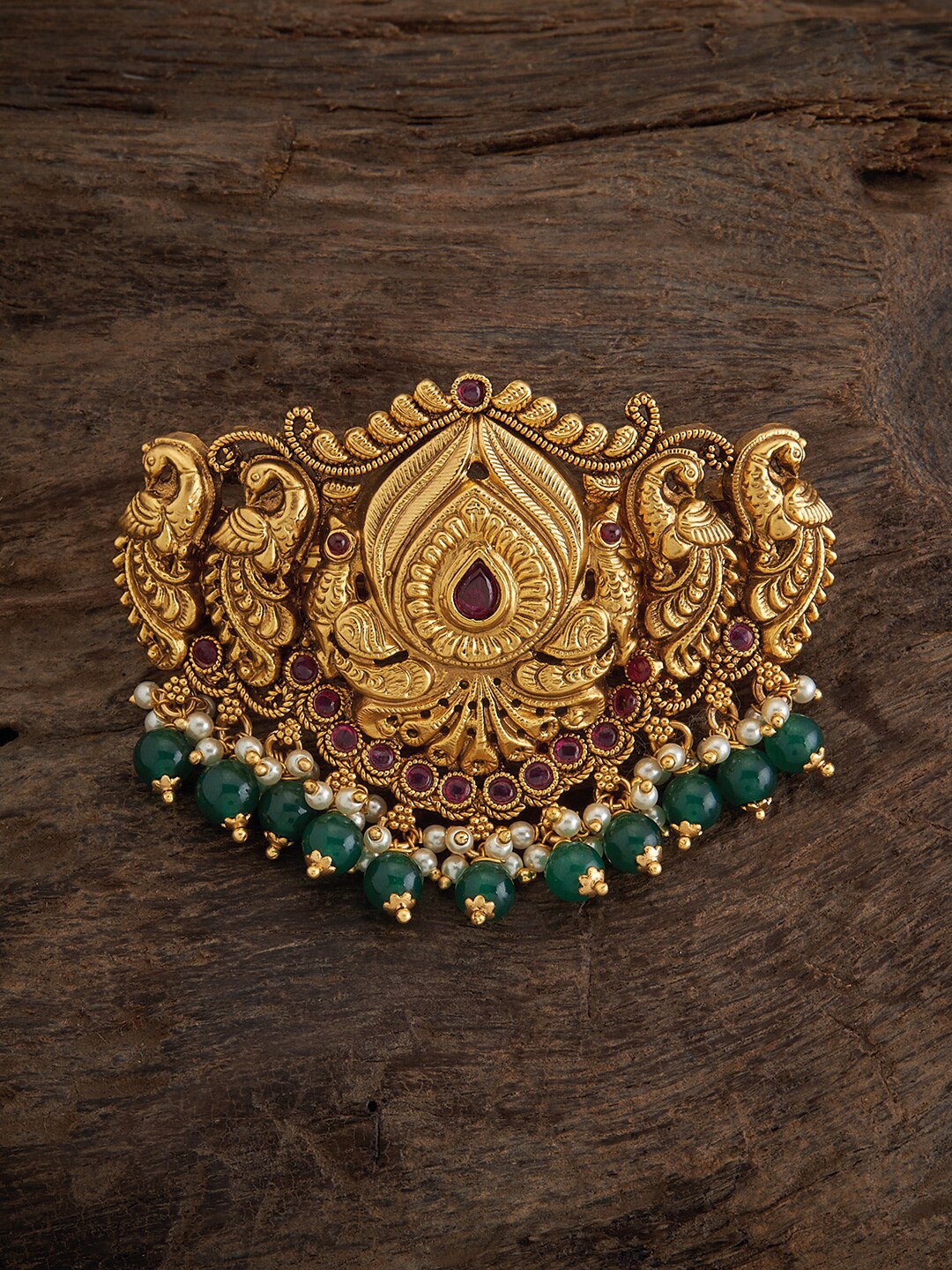 

Kushal's Fashion Jewellery Gold Plated French Barrette