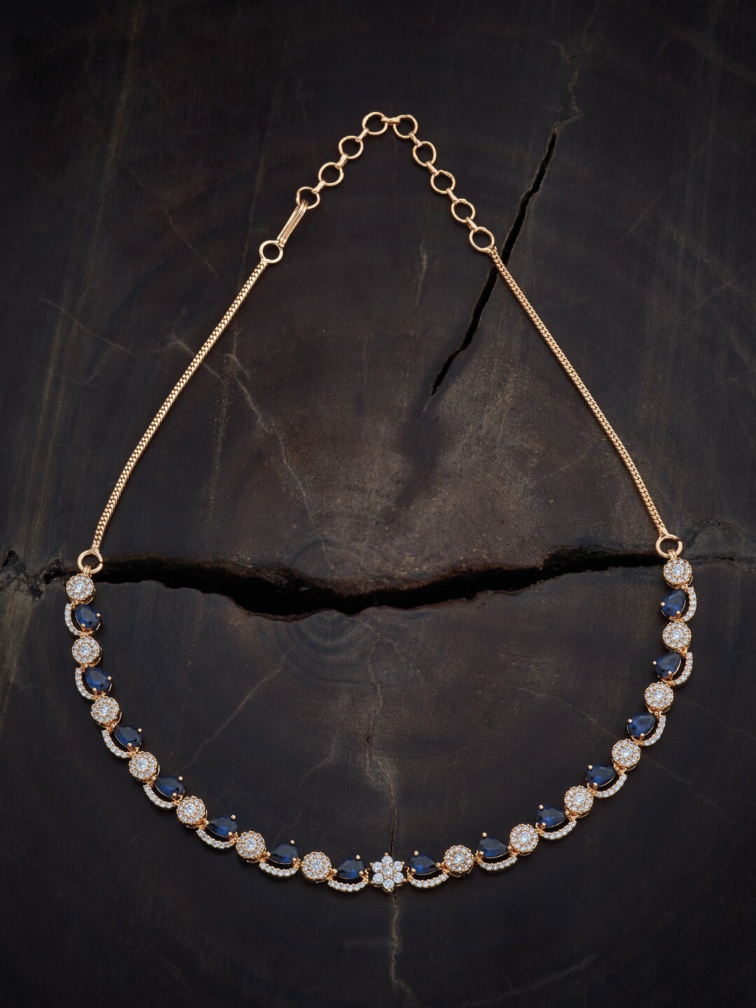 

Kushal's Fashion Jewellery Gold-Plated Necklace