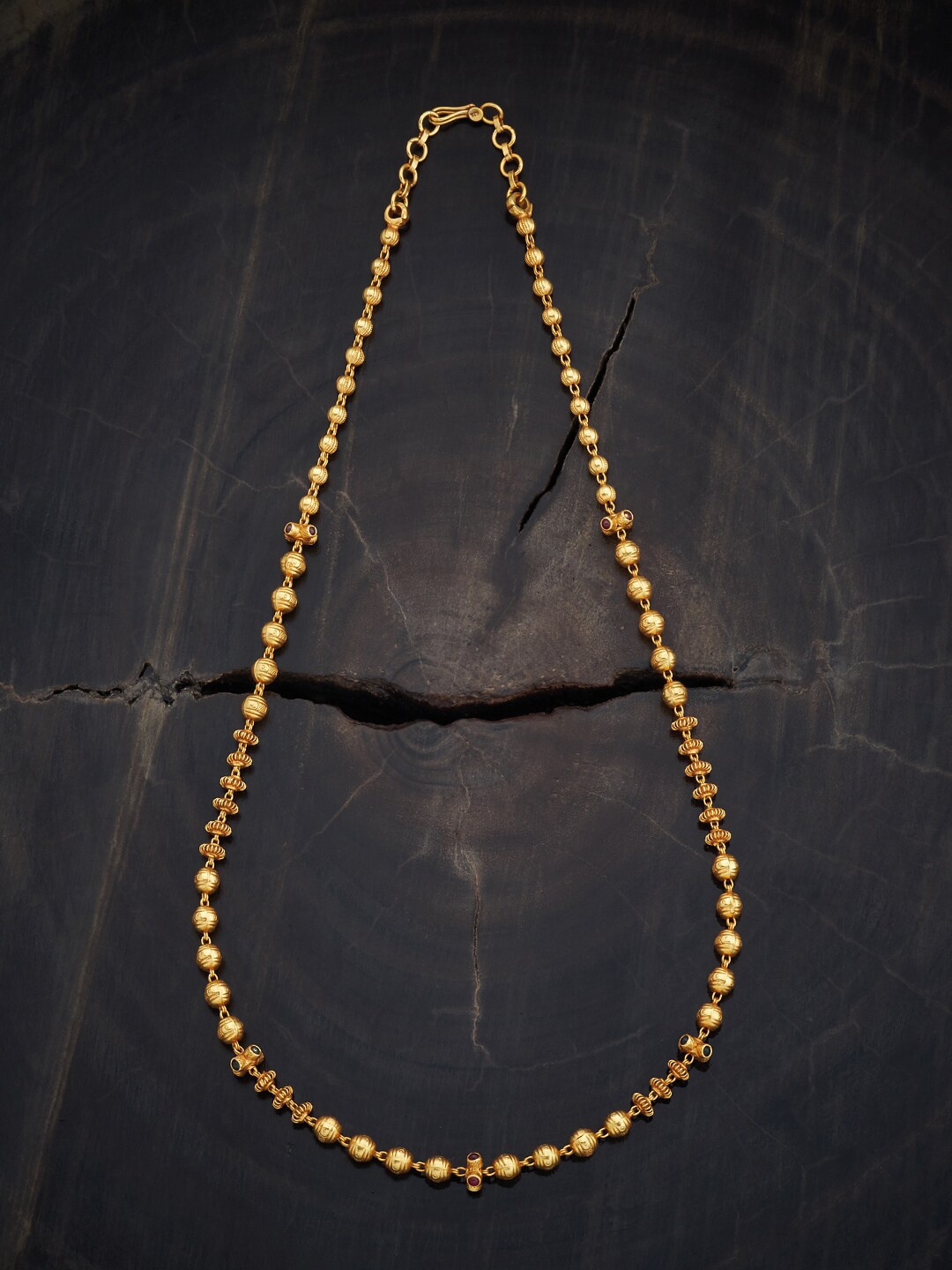 

Kushal's Fashion 92.5 Pure Silver Gold-Plated Chain