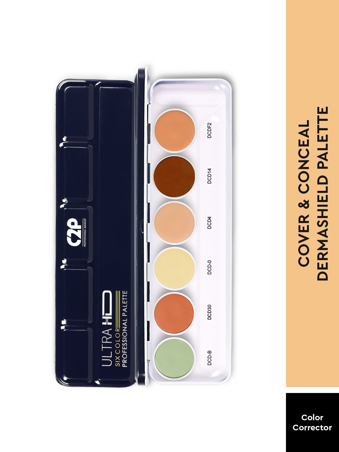

C2P PROFESSIONAL MAKEUP 6 in 1 Dermashield Color Corrector - 21g, Multi