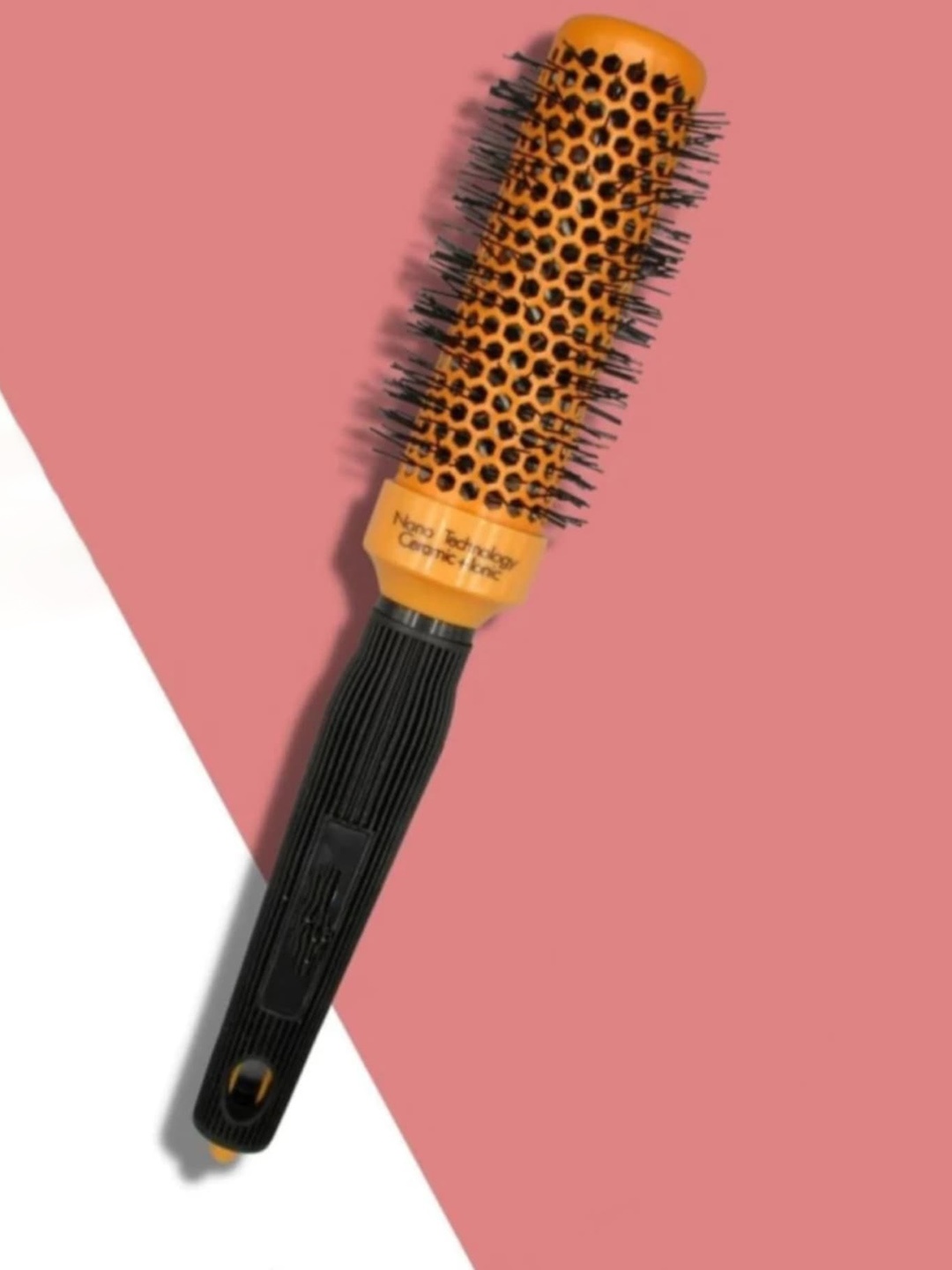 

FEELHIGH Professional Blow Dryer Hair Brush, Orange