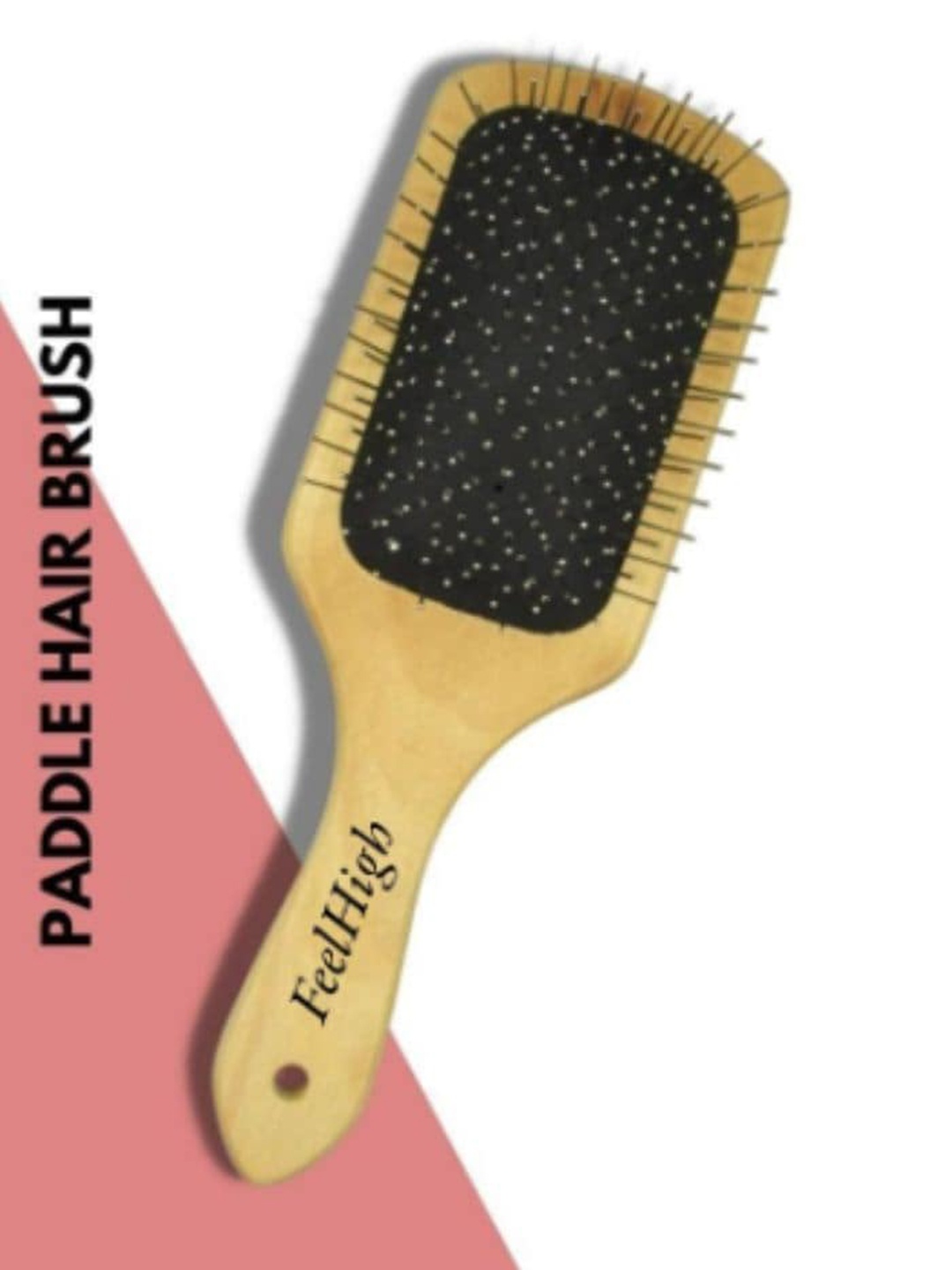 

FEELHIGH Professional Paddle Hair Brush, Brown