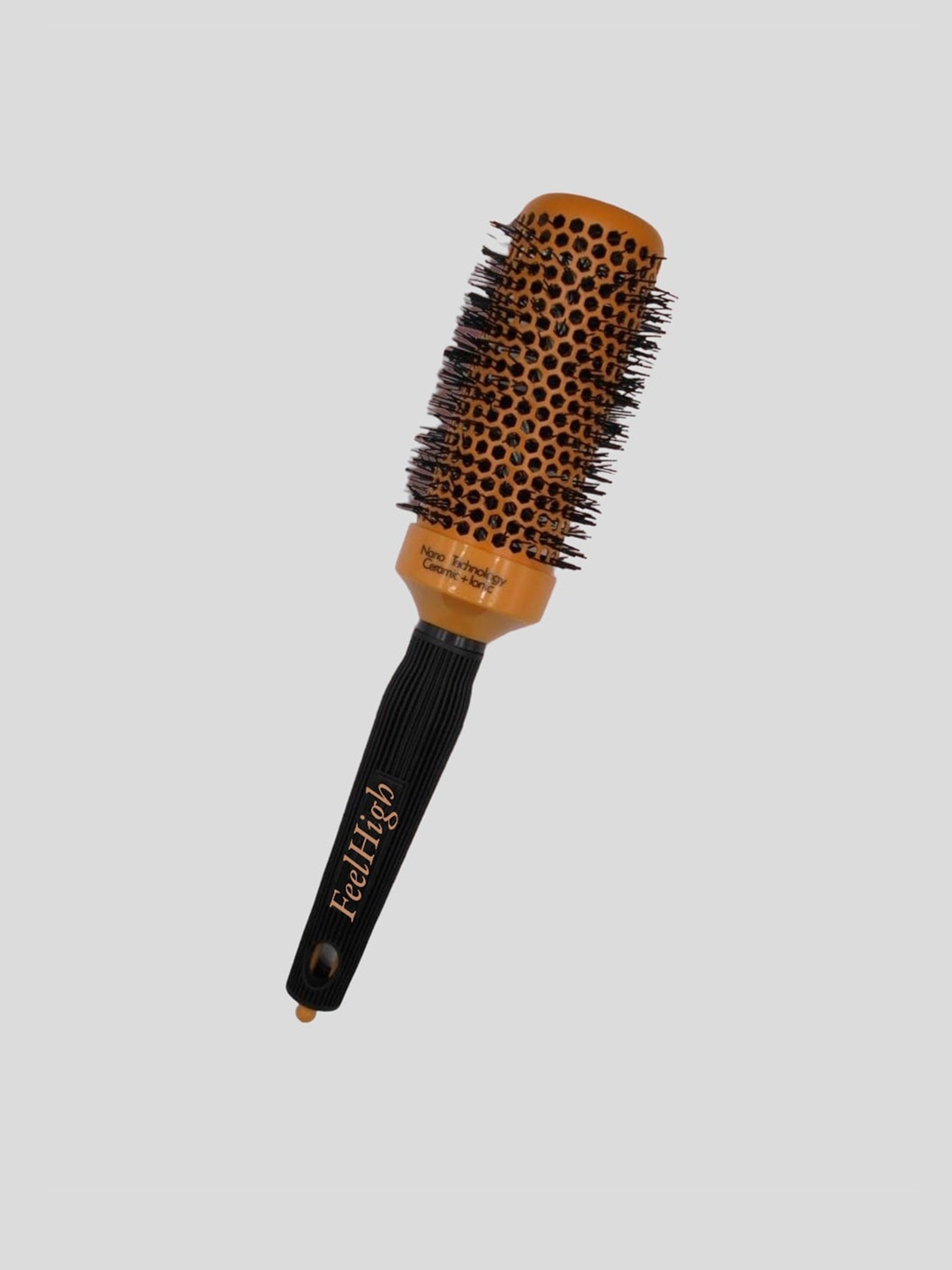 

FEELHIGH Professional 44mm Blow Hair Dryer Brush - Orange & Black