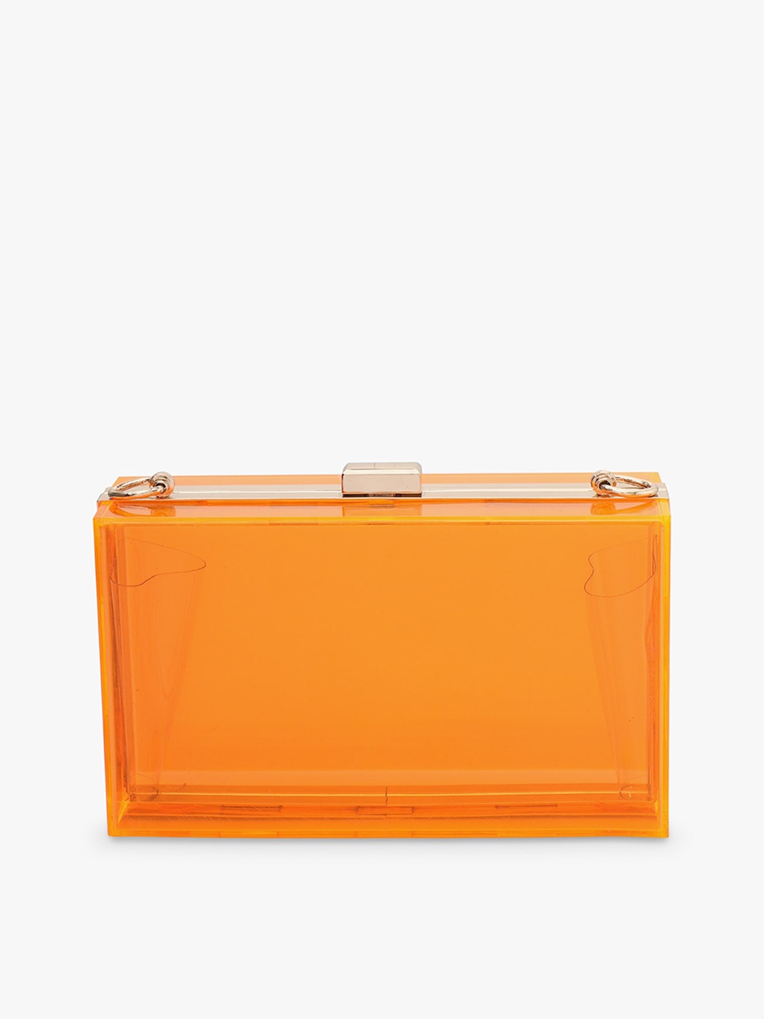 

PELLE LUXUR Structured Satchel, Orange