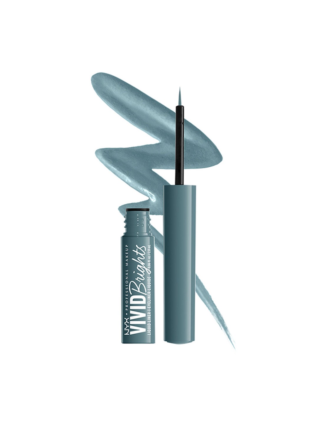 

NYX PROFESSIONAL MAKEUP Vivid Bright Liquid Eyeliner 2 ml - Cyan Simp, Sea green