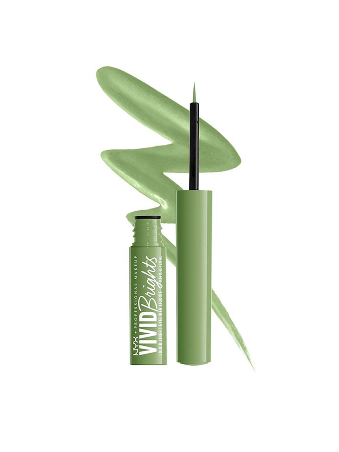 

NYX PROFESSIONAL MAKEUP Vivid Bright Liquid Eyeliner 2 ml - Ghosted Green