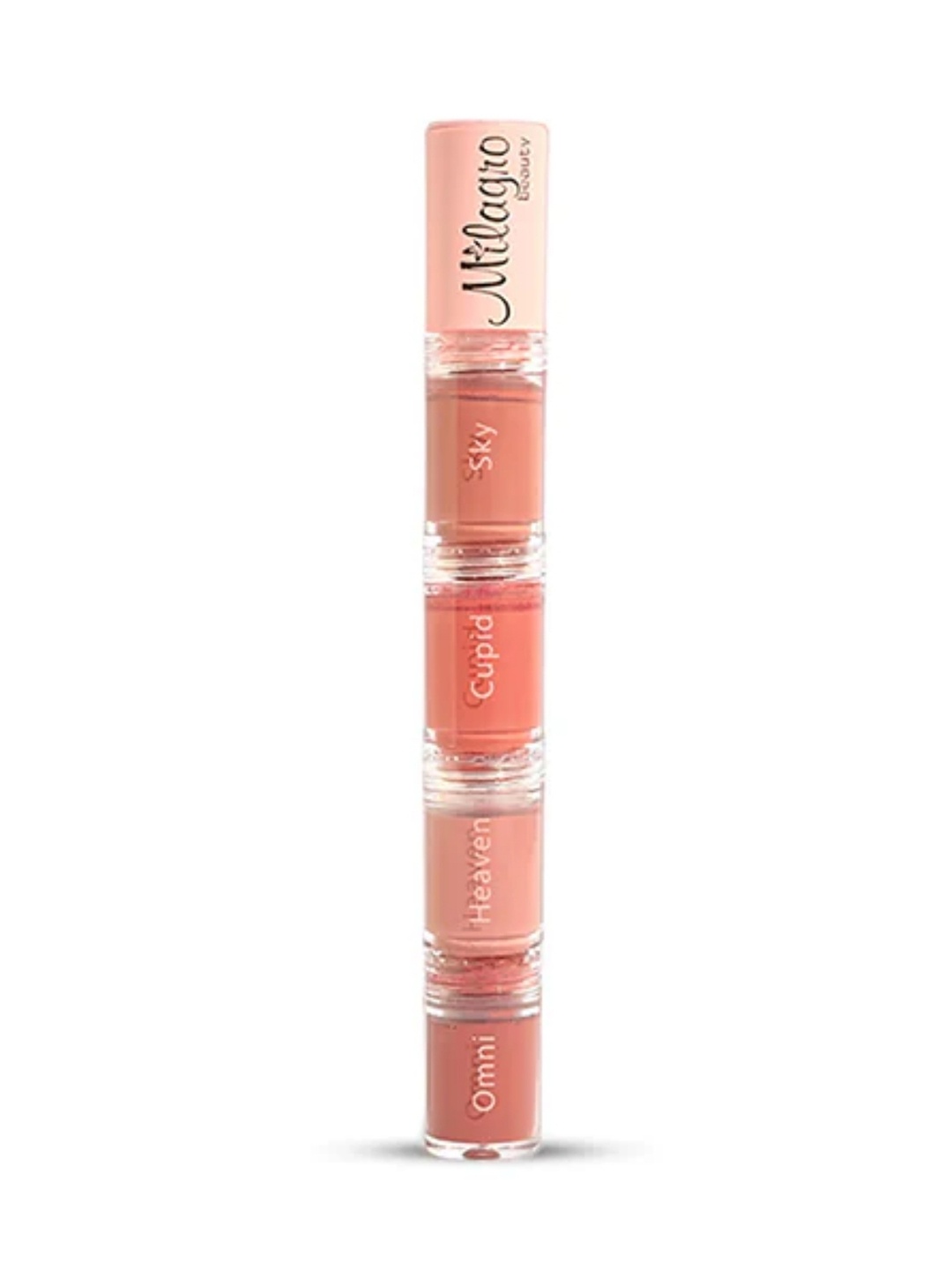 

Milagro beauty Quad Suad 2.0 Hydrating Matte 4-in-1 Liquid Lipstick - 4ml, Pink