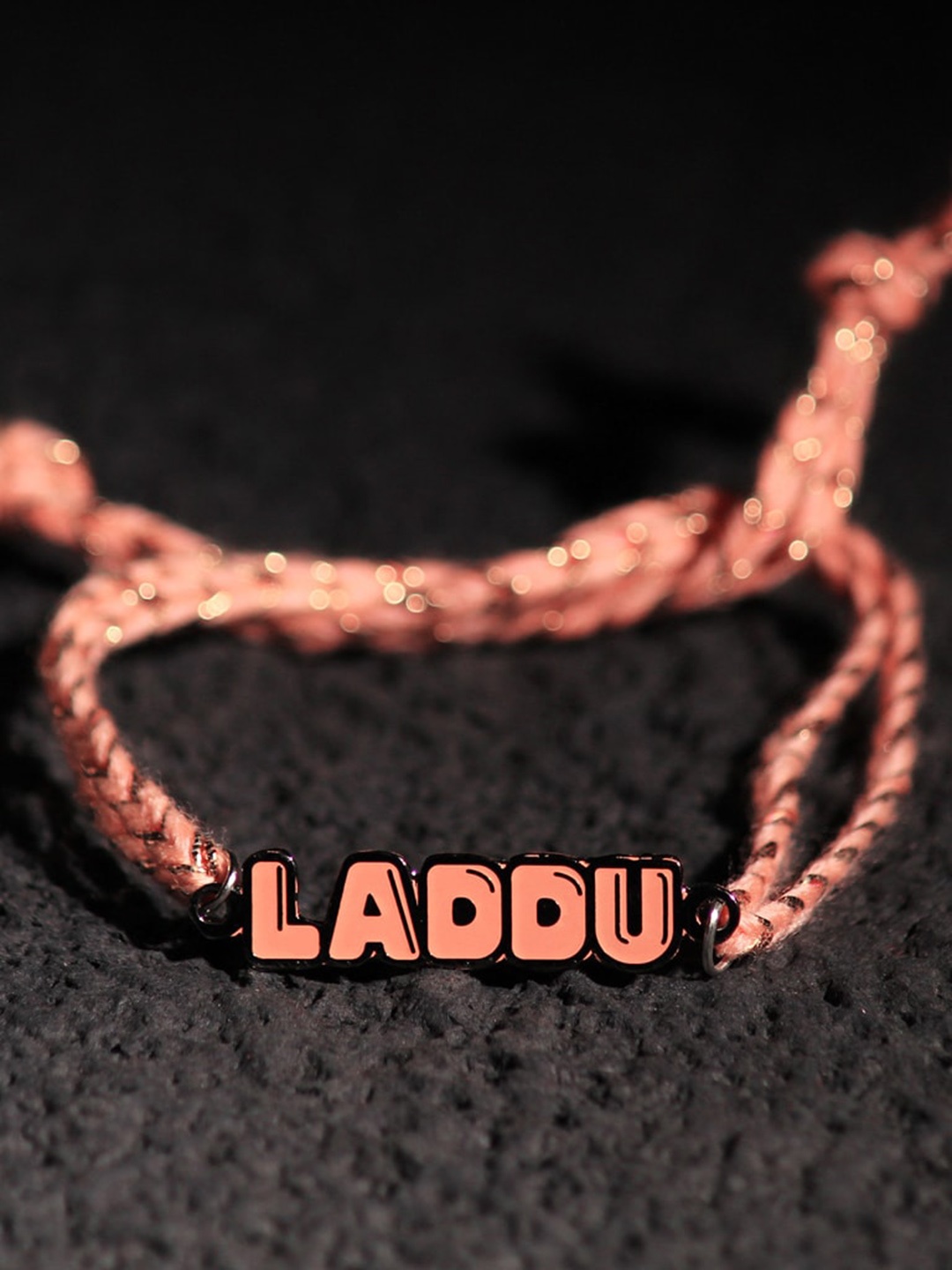 

Bigsmall Laddu Charm Rakhi, Orange