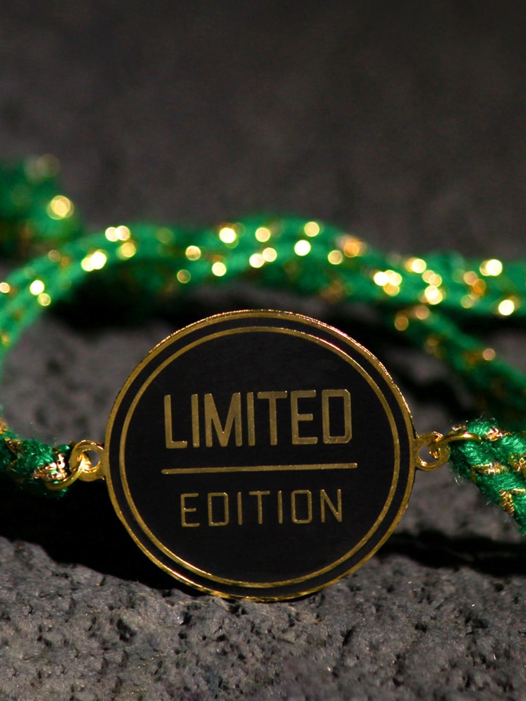 

Bigsmall Limited Edition Charm Rakhi, Black