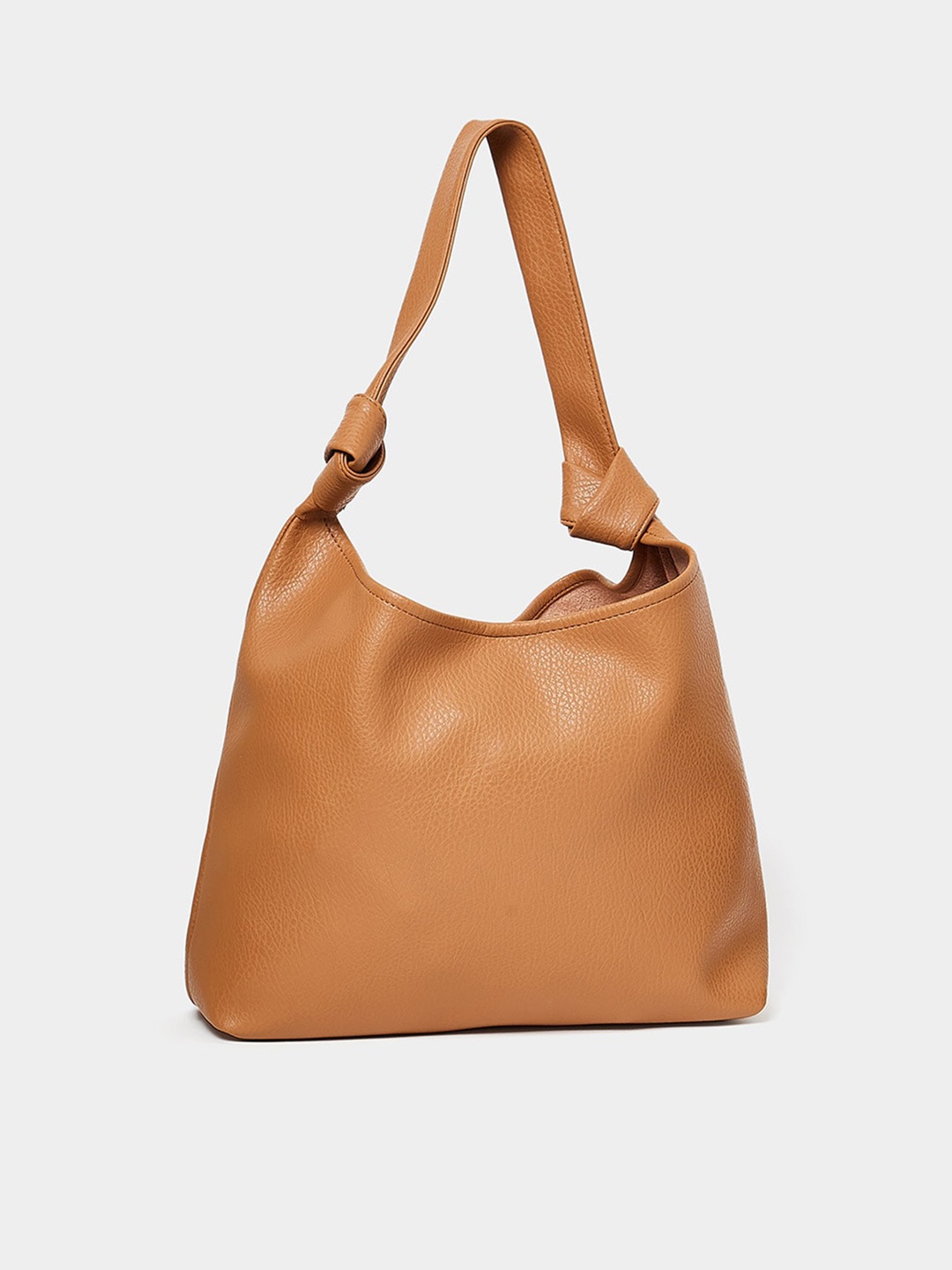 

Styli Structured Hobo Bag, Brown