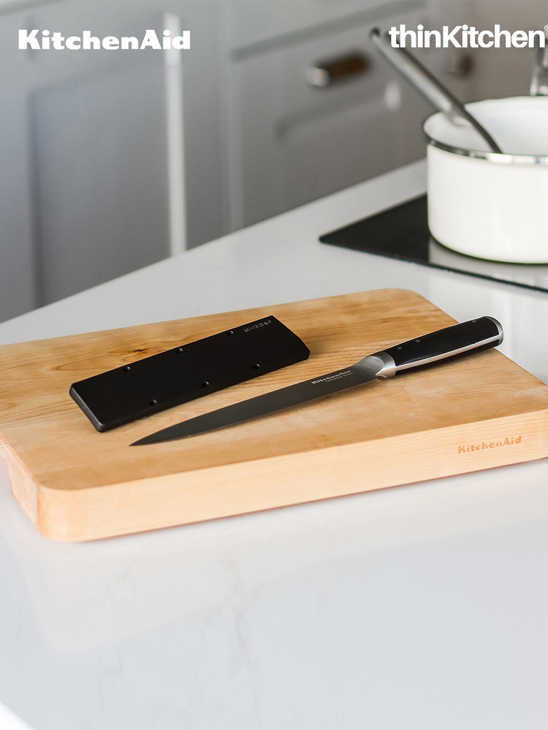 KitchenAID Black Kitchen Knife