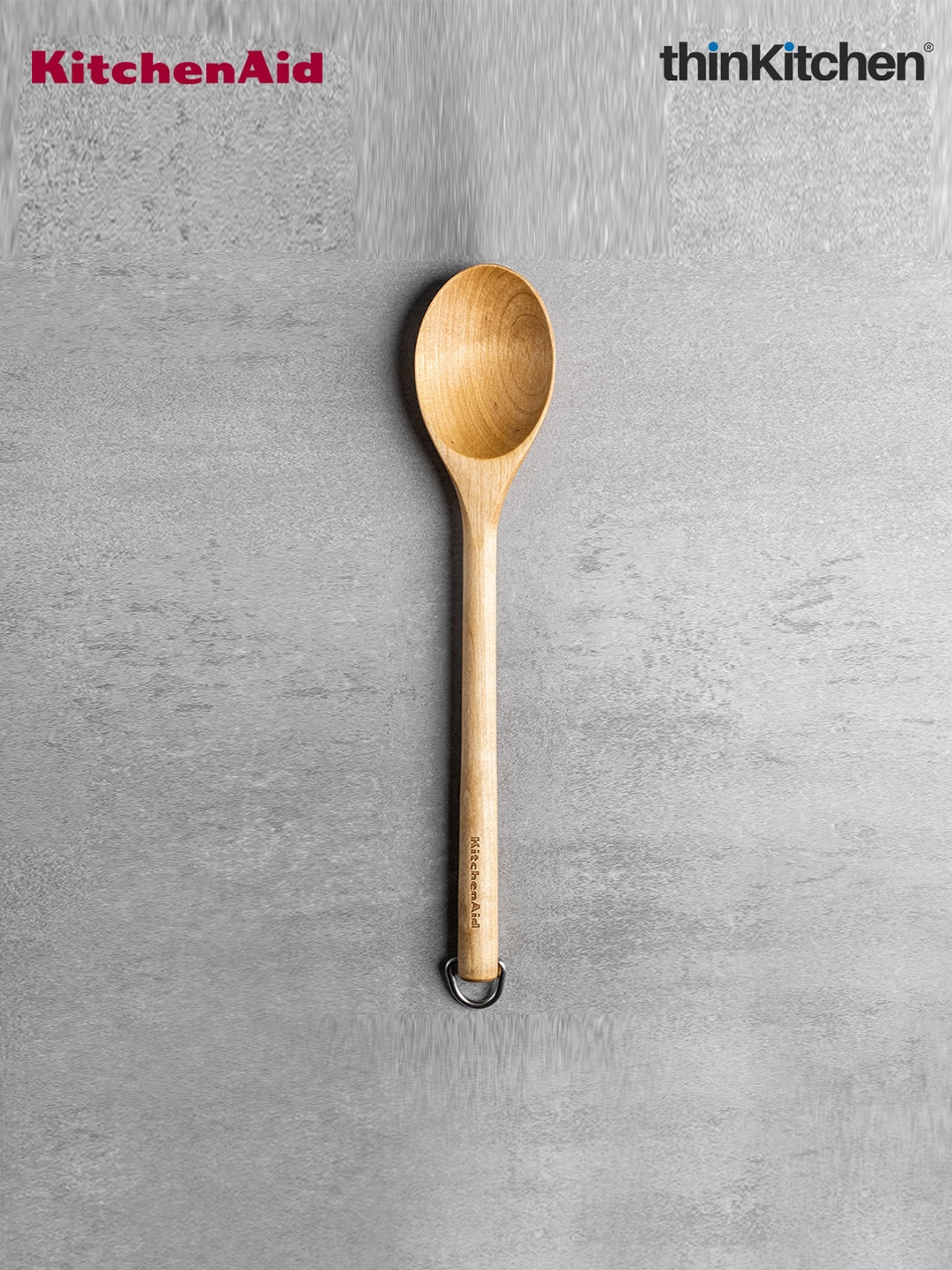 

KitchenAID Birchwood Brown Wooden Basting Spoon