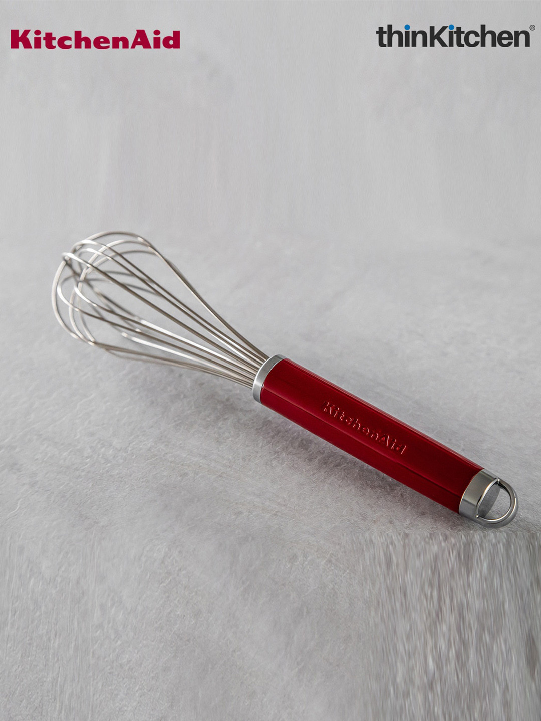 

KitchenAID Red Metal Kitchen Whisk