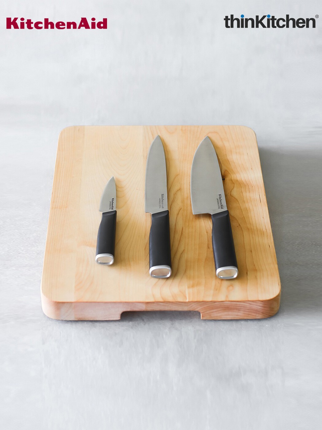 KitchenAID Classic Chopping Board, Brown
