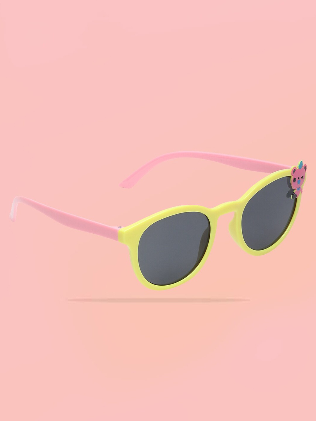

FROGGY Kids Oval Sunglasses With UV Protected Lens FG-284-YL, Grey