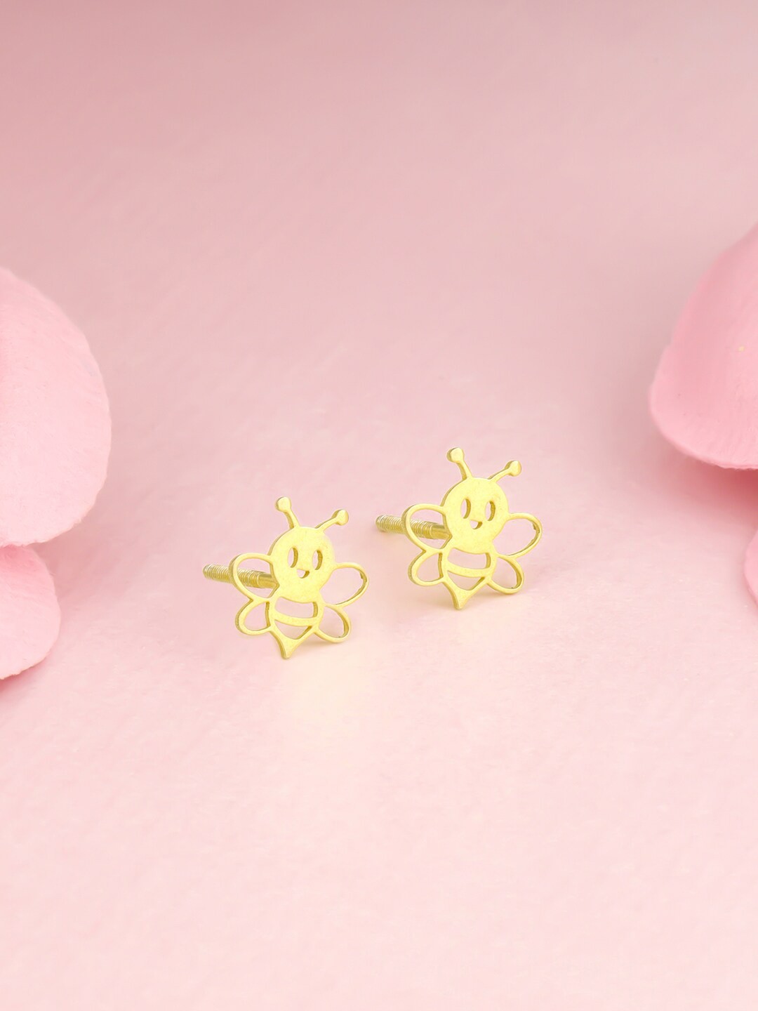 

GIVA 925 Sterling Silver Gold-Plated Contemporary Studs Earrings