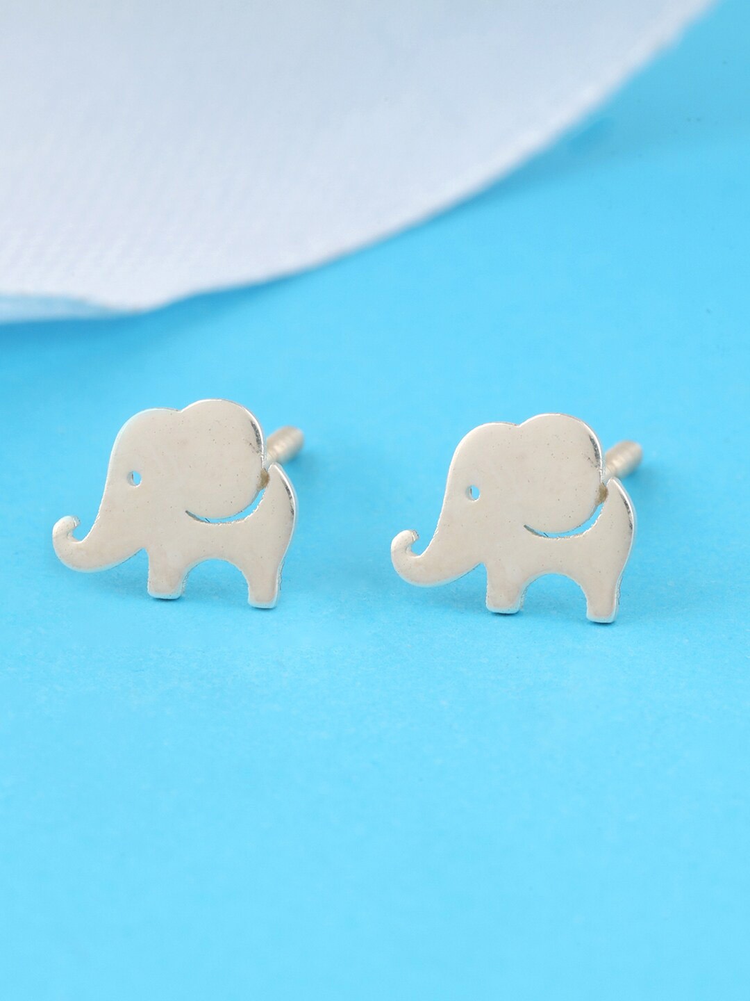 

GIVA 925 Sterling Silver Rhodium-Plated Contemporary Studs Earrings