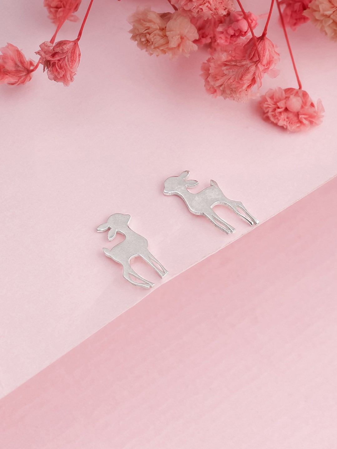 

GIVA 925 Sterling Silver Rhodium-Plated Contemporary Studs Earrings