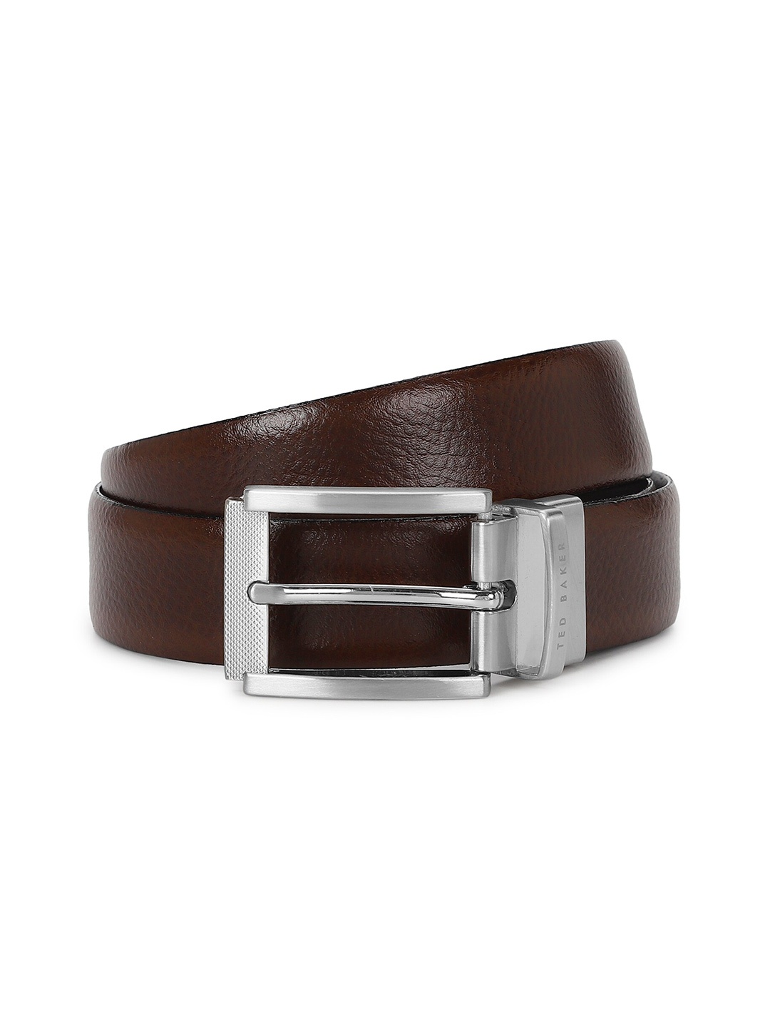 

Ted Baker Men Leather Reversible Belt, Brown