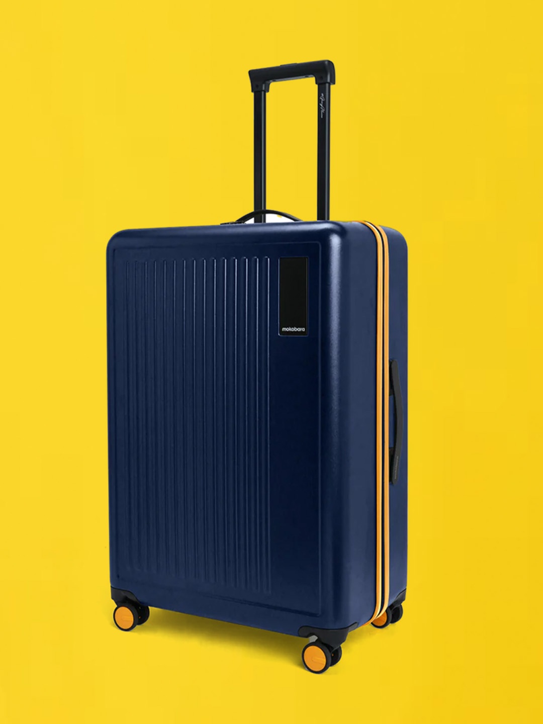 

MOKOBARA Hard Sided Transit Check-in Large Trolley Bag, Blue