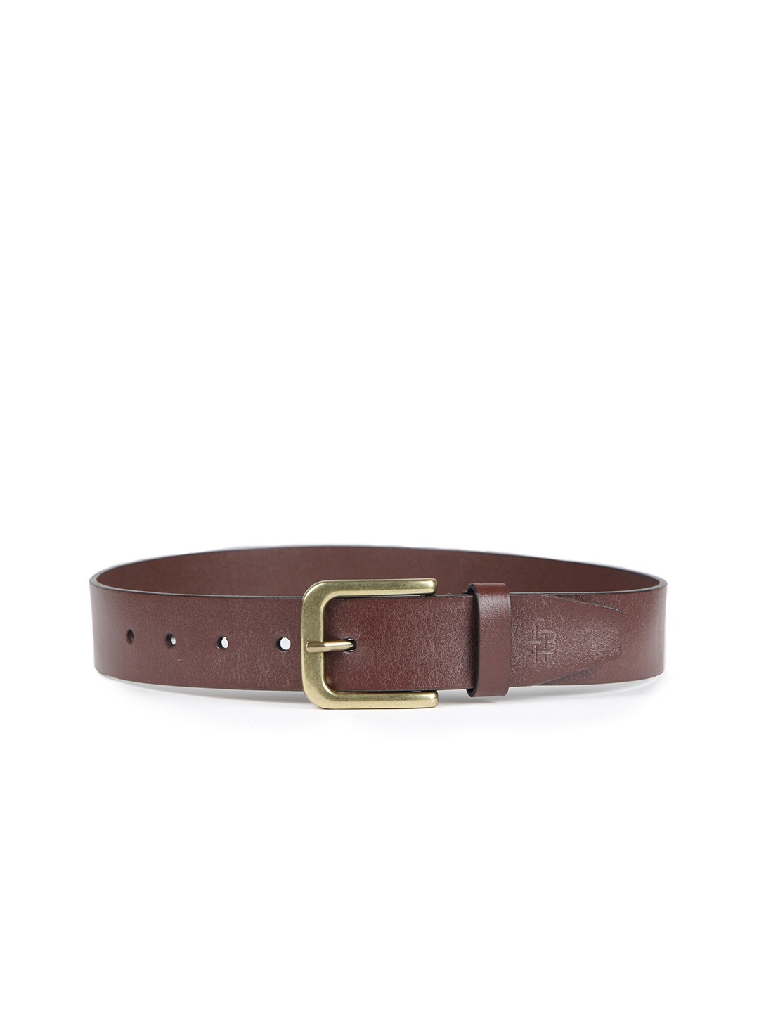 

Bonjour Men Leather Formal Belt, Brown