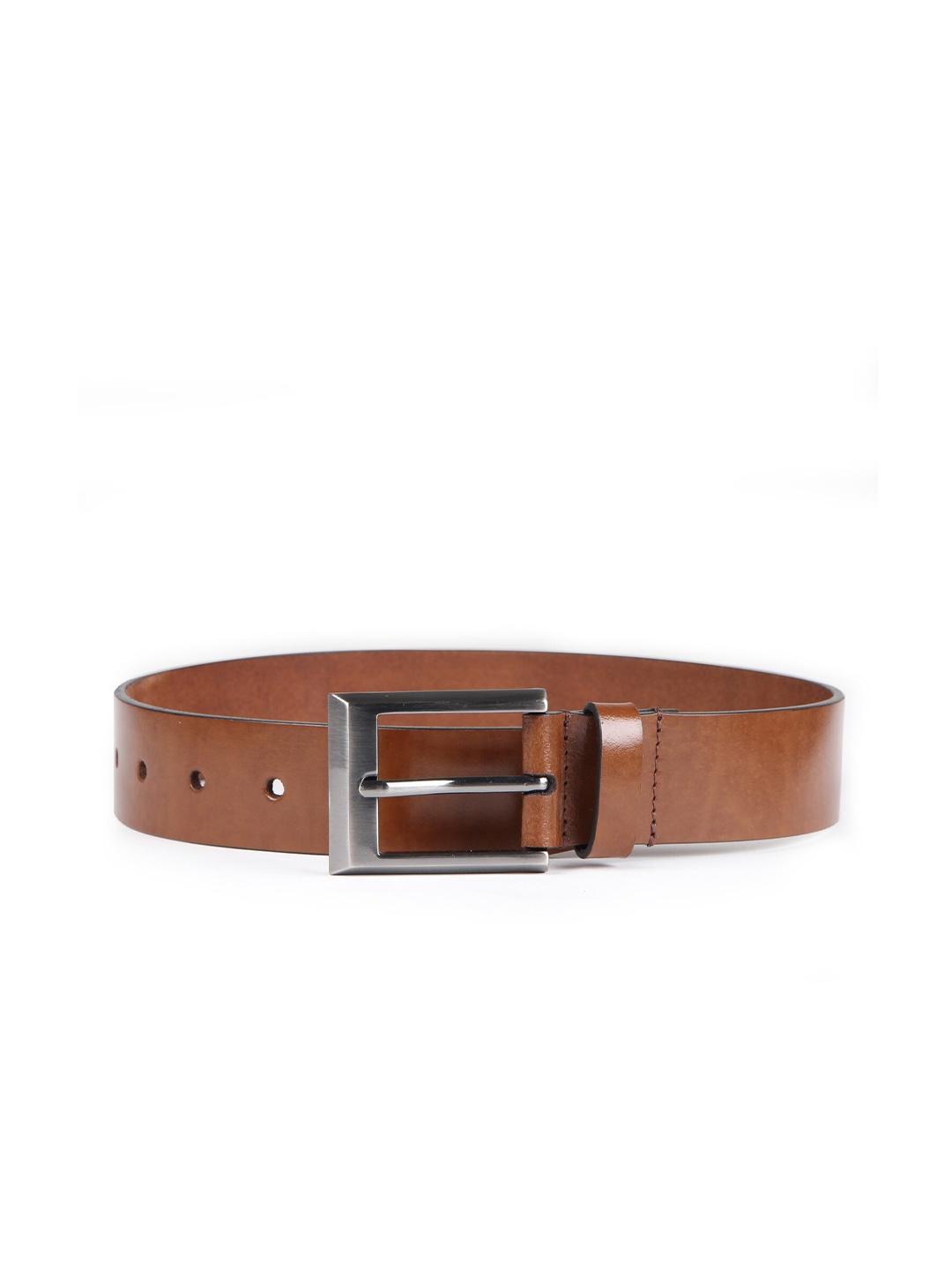 

Bonjour Men Leather Formal Belt, Tan