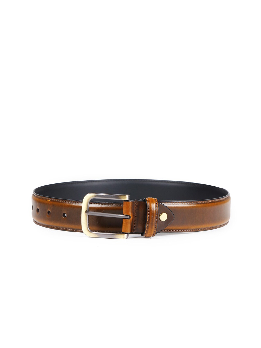 

Bonjour Men Leather Formal Belt, Brown