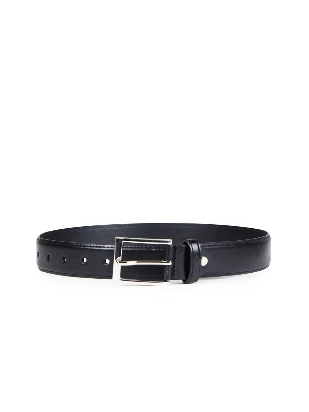 

Bonjour Men Leather Formal Belt, Black