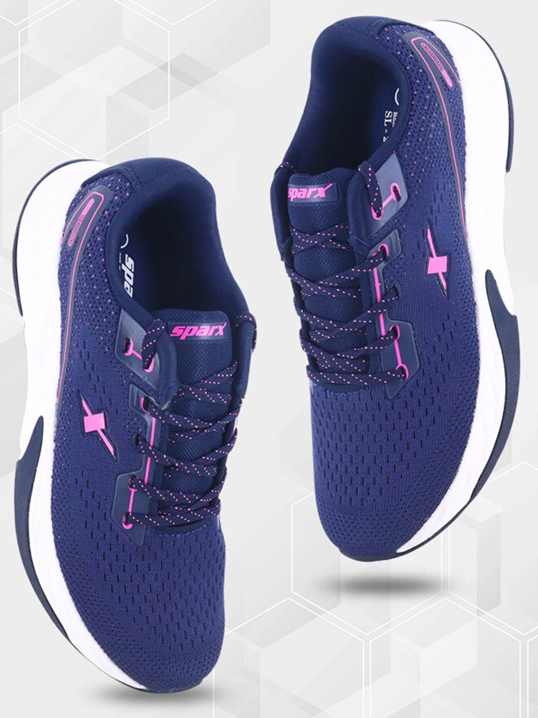 

Sparx Women Mesh Running Marking Shoes, Navy blue