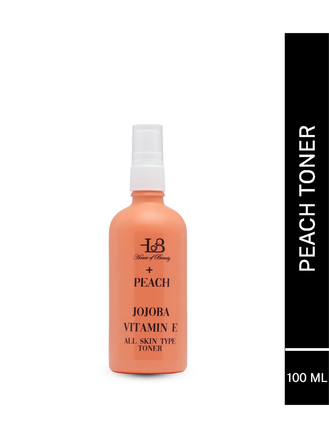 

House of Beauty Jojoba Vitamin E Toner - 100ml, Peach
