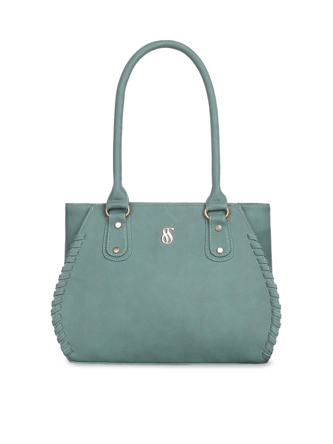 

Fostelo PU Oversized Structured Shoulder Bag, Green