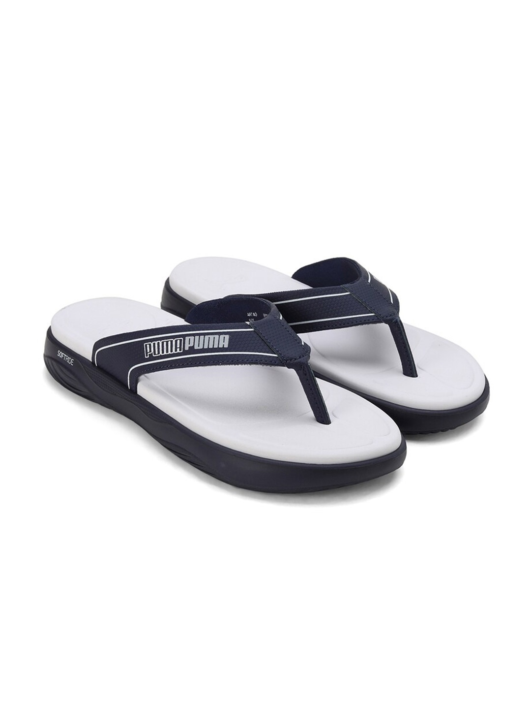 

Puma Unisex SOFTRIDE Seave V1 Flip Flops, Navy blue