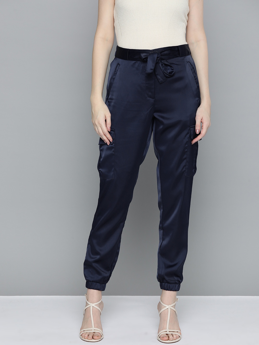 

Chemistry Solid Jogger Trousers, Navy blue