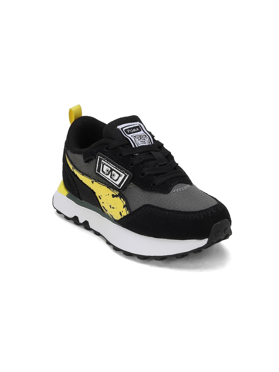 

Puma Kids x SPONGEBOB SQUAREPANTS Rider FV Sneakers, Grey