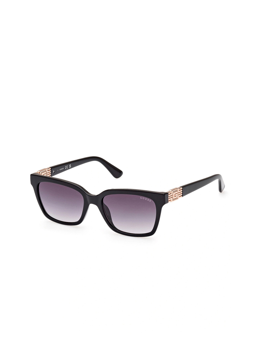

GUESS Women UV Protected Lens Rectangle Sunglasses, Purple