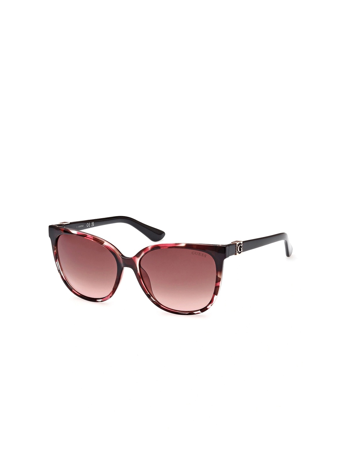 

GUESS Women UV Protected Lens Cateye Sunglasses, Purple